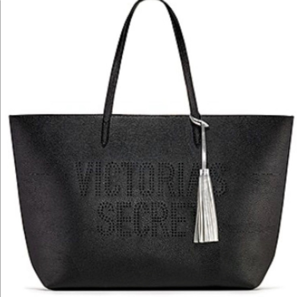 Victoria’s Secret Black Tote Bag NWT